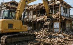 木造解体の現場