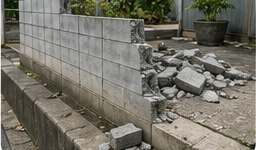 外構・ブロック塀の撤去